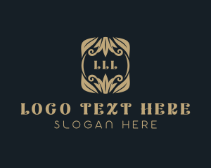 Luxury - Classic Floral Ornament logo design