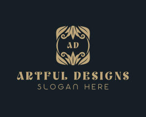 Classic Floral Ornament  logo design