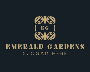 Classic Floral Ornament  logo design