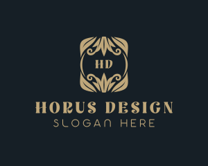 Classic Floral Ornament  logo design