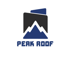 Blue Mountain Peak logo design