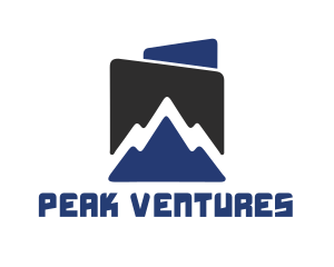 Blue Mountain Peak logo design