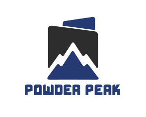 Blue Mountain Peak logo design