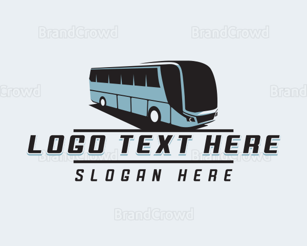 Bus Tourist Shuttle Logo