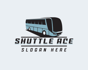 Bus Tourist Shuttle logo design