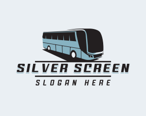 Road Trip - Bus Tourist Shuttle logo design