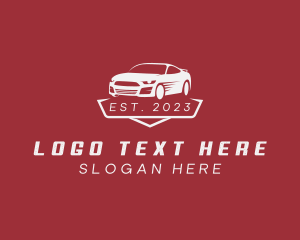 Vehicle - Sports Car Transportation logo design