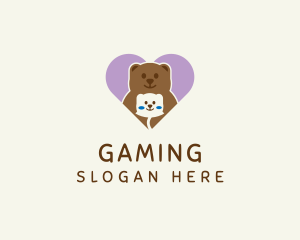 Cute Teddy Bear Logo