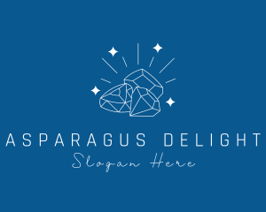 Sparkling Precious Stones logo design