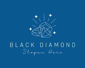 Sparkling Precious Stones logo design