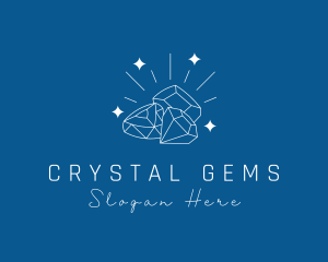 Sparkling Precious Stones logo design