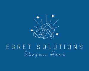 Sparkling Precious Stones logo design