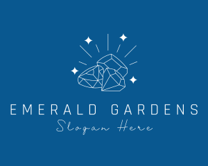 Emerald - Sparkling Precious Stones logo design