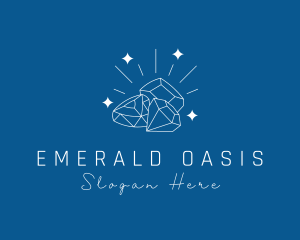 Emerald - Sparkling Precious Stones logo design