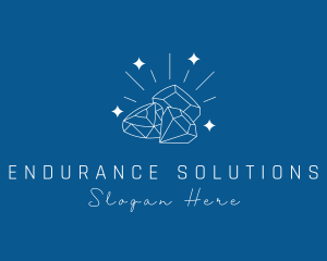 Sparkling Precious Stones logo design