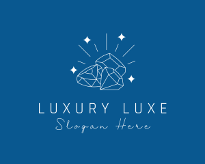 Sparkling Precious Stones logo design