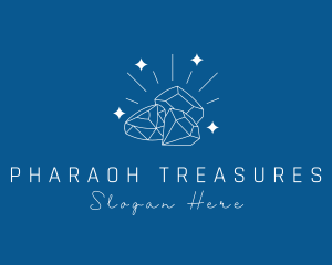 Sparkling Precious Stones logo design