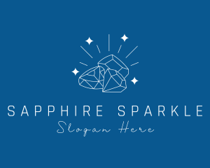 Sparkling Precious Stones logo design