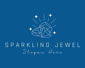 Sparkling Precious Stones logo design