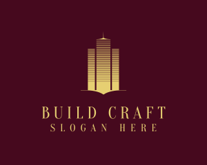 Elegant Tower Building logo design