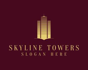 Elegant Tower Building logo design