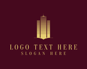 Elegant Tower Building Logo