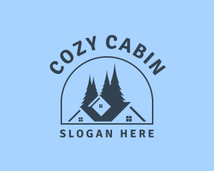 Cabin - Cabin Home Roofing logo design