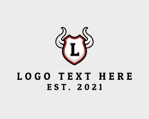 Battle - Viking Crest Horn logo design