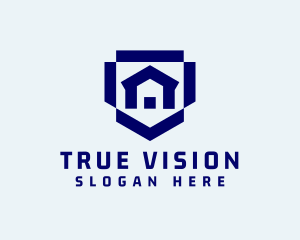 Real Estate House logo design