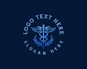 Doctor - Hospital Caduceus Nursing logo design