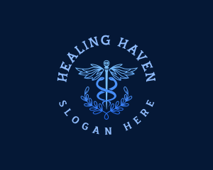 Hospital - Hospital Caduceus Nursing logo design