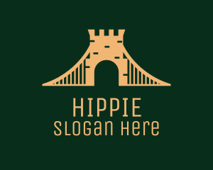 Fort - Golden Brick Bridge logo design