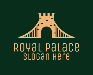 Palace - Golden Brick Bridge logo design
