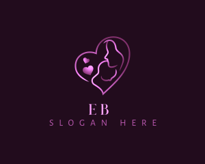 Maternity - Mother Child Love logo design