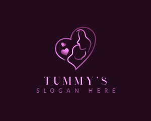 Nursery - Mother Child Love logo design