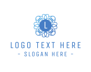 Lettermark - Flower Jewelry Vines logo design