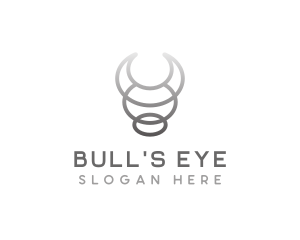 Silver Bull Animal logo design