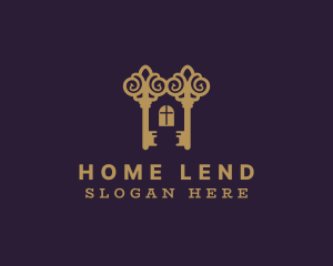Mortgage - Gold Key Mortgage logo design