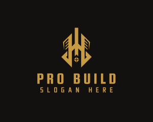 House Building Property logo design