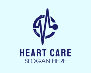 Cardiology - Hospital Medical Lifeline logo design