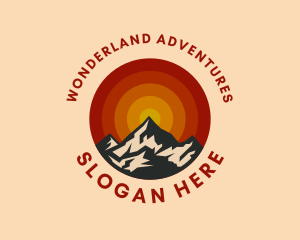 Mountain Forest Wanderer logo design