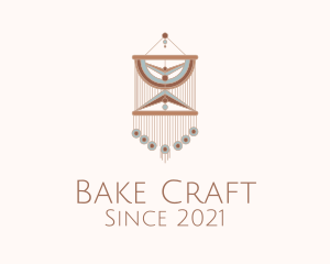 Traditional Macrame Decor  logo design