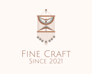 Traditional Macrame Decor  logo design