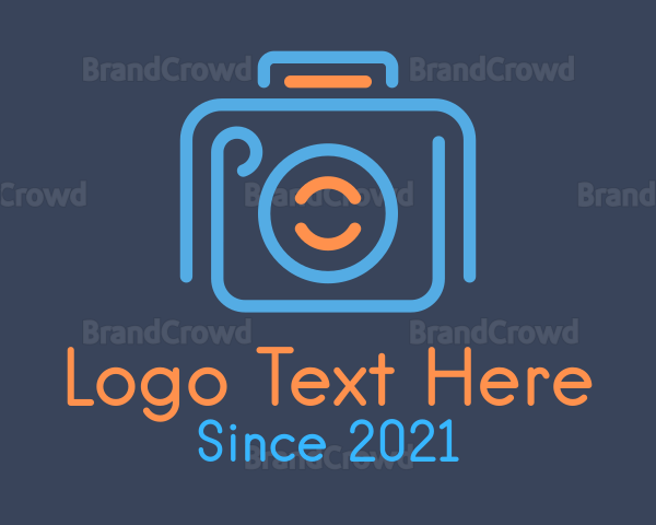 Photo Camera Outline Logo