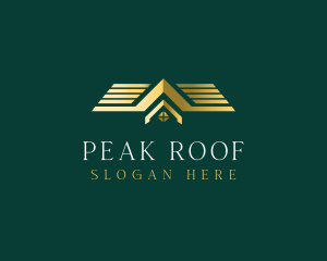 Roof - Roof Deluxe Realty logo design