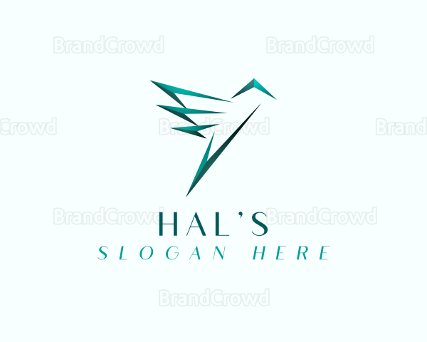 Avian Bird Hummingbird Logo