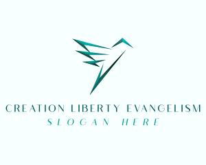 Avian Hummingbird Flight logo design