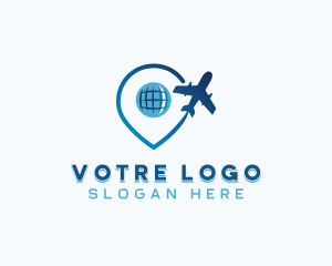 Locator - Travel Agency Tour logo design