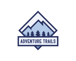 Mountain Peak Adventure logo design