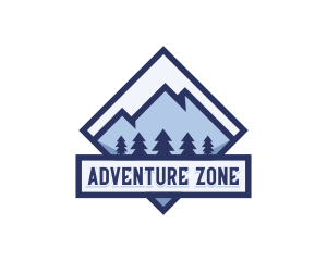 Mountain Peak Adventure logo design